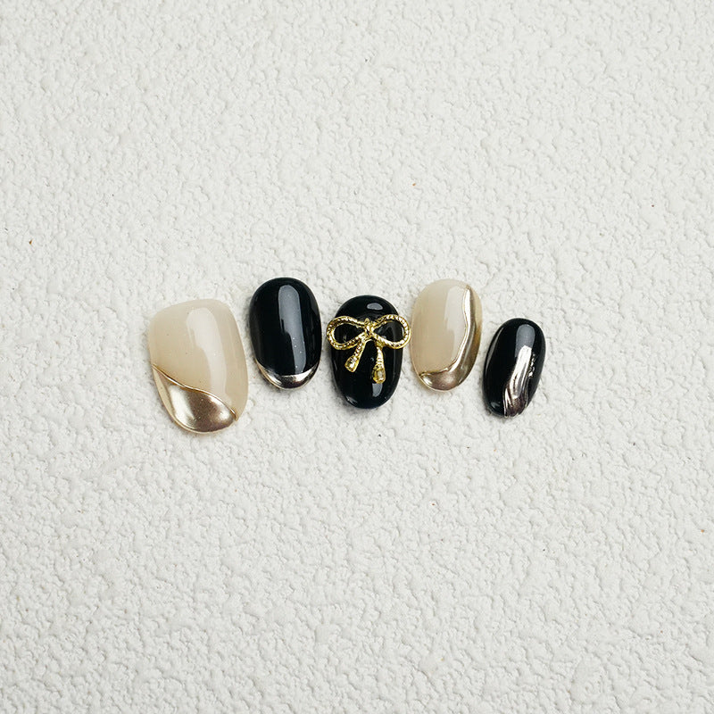Luxe Noir Bow