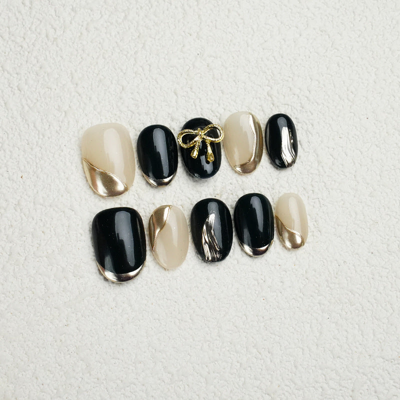 Luxe Noir Bow